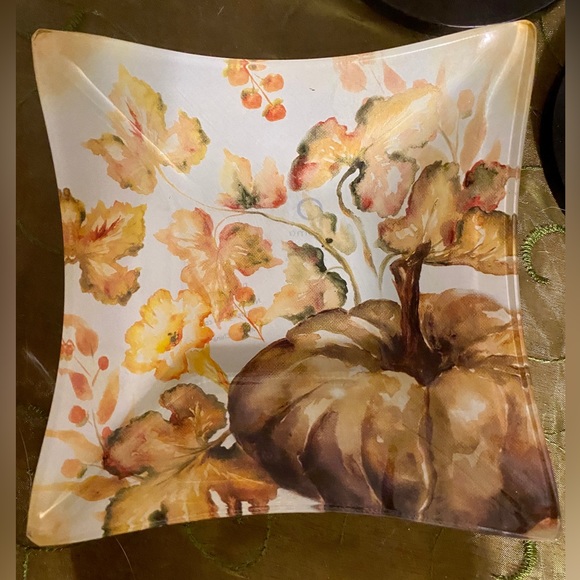 NWT 4pc Autumn Pumpkin Glass Bowls Trinket Candy Dish. 5x5” - Picture 4 of 8